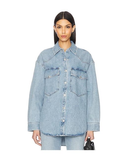 Agolde Blue Hemd Lotta