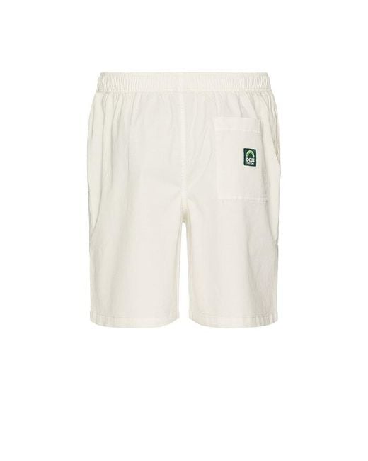 Deus Ex Machina White Infinity Beach Short for men