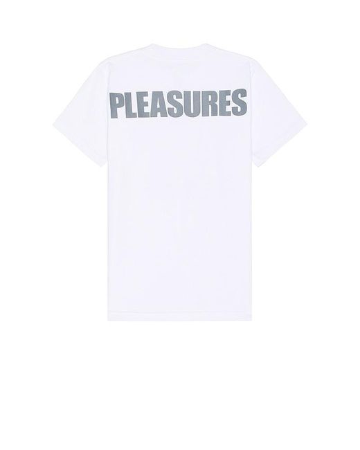 Camiseta Pleasures de hombre de color White