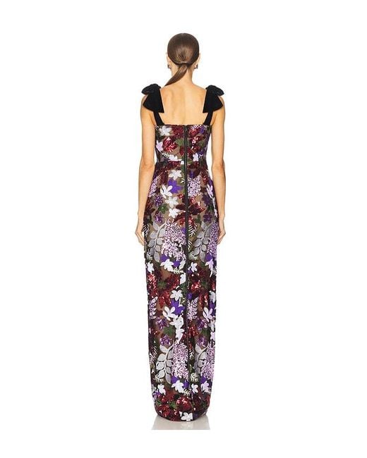 Bronx and Banco Multicolor Dahlia Maxi Dress