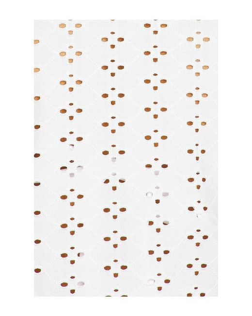 Stone Cold Fox White X Revolve Lala Eyelet Dress