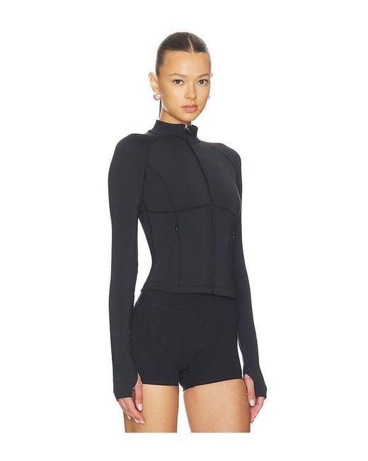 WellBeing + BeingWell Black Warmwell Brielle Jacket