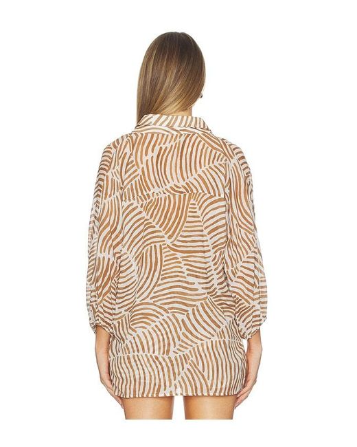 ViX Natural Moana Short Cover Up
