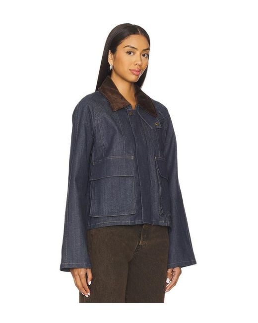 Steve Madden Blue Justina Jacket