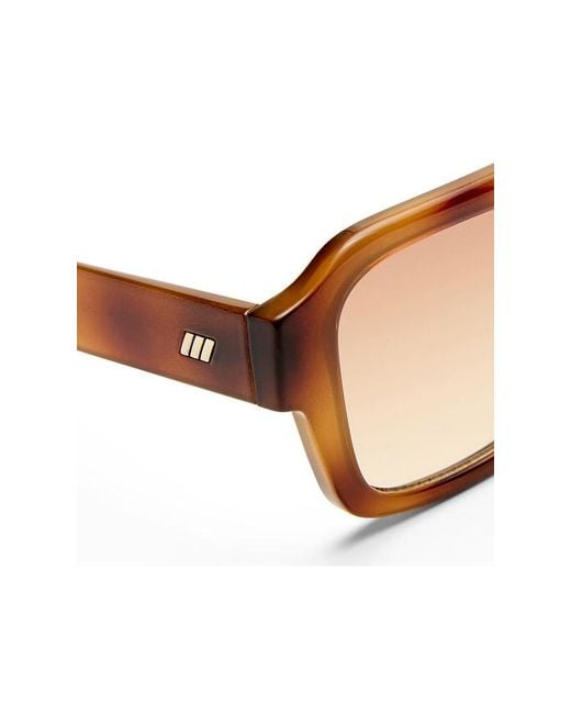 Le Specs Brown Subzero Sunglasses