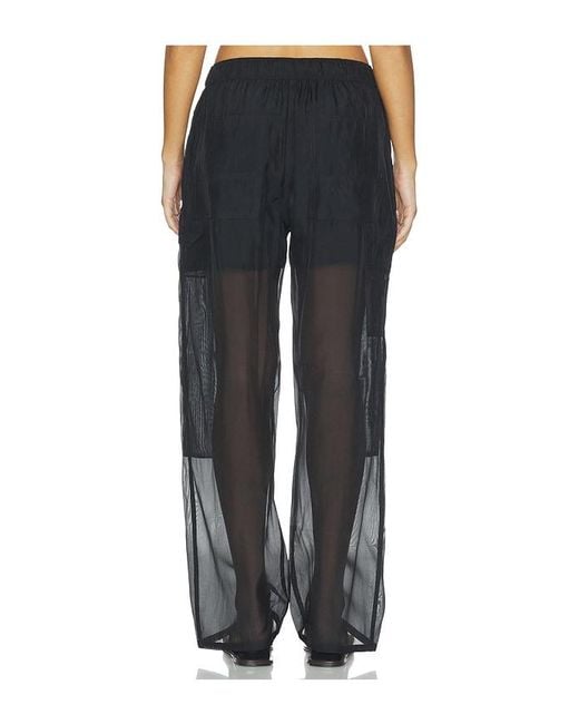Rag & Bone Black Atlas Organza Pant