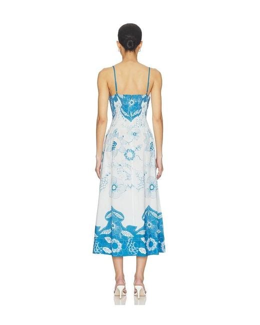 Cleobella Blue Renee Ankle Dress