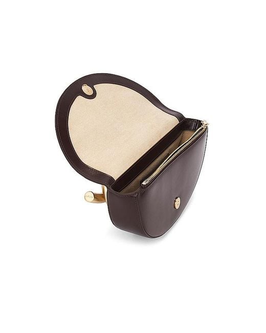 Cult Gaia Brown Azariah Top Handle Bag