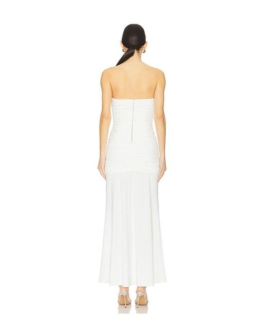 Bardot White Elvira Maxi Dress