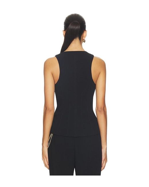 Cinq À Sept Black Aliana Vest