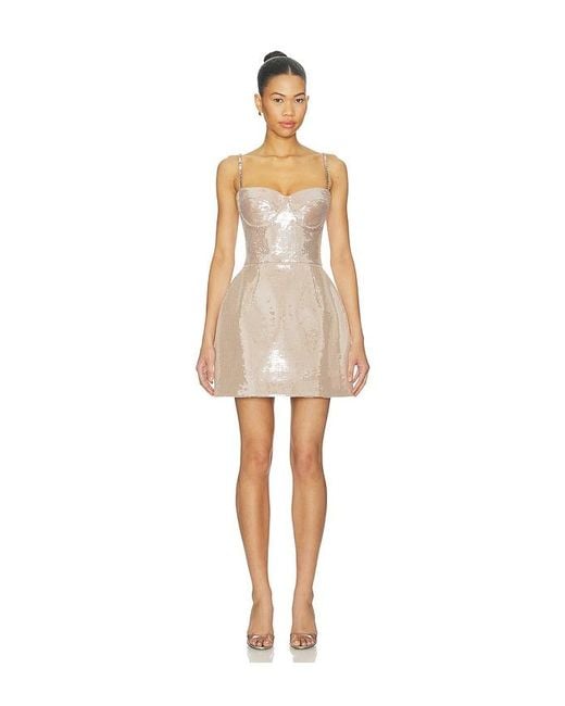 Nadine Merabi Natural Leyton Dress