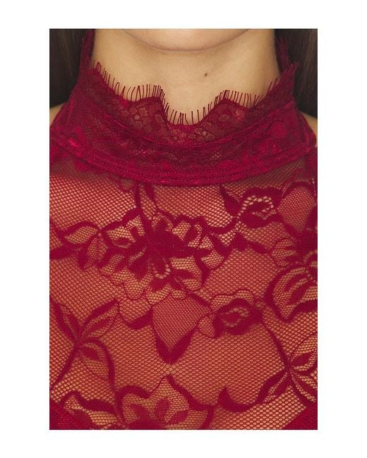 OW Collection Red Selah Top