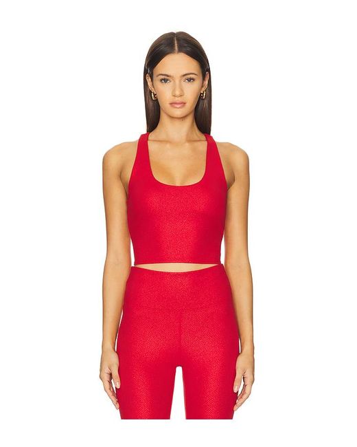 Beach Riot Yara Top in Red | Lyst UK