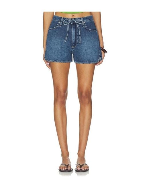 Rag & Bone Blue Featherweight Nolan Short