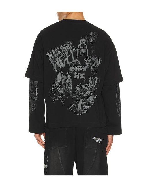 T-SHIRT LOUD en Black JUNGLES pour homme