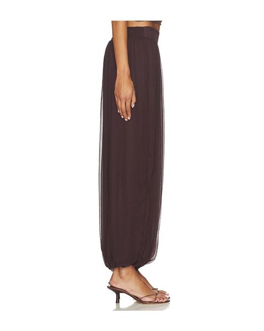 Lovers + Friends Brown Cordelia Pant