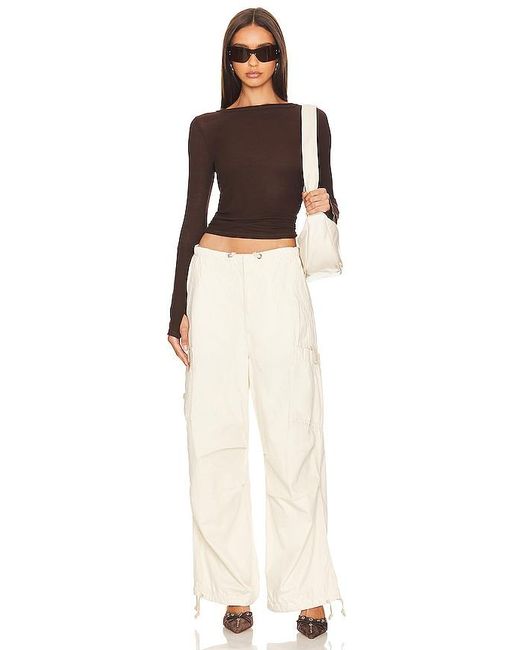 Michael Lauren Multicolor Sorento Snap Cuff Top