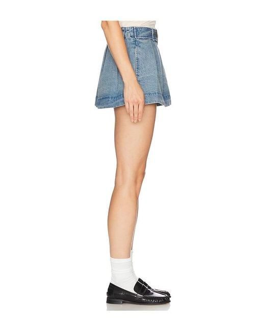 Show Me Your Mumu Blue Lohan Mini Skort