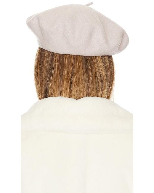 Hat Attack White Classic Wool Beret