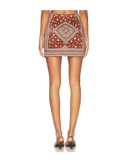 Amanda Uprichard Orange Hope Skirt