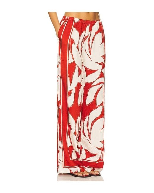 Seven Wonders Red Arlette Palazzo Pant
