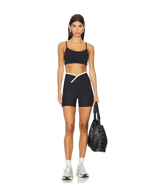 Year Of Ours Blue Recycled 6 V Waist Biker Short