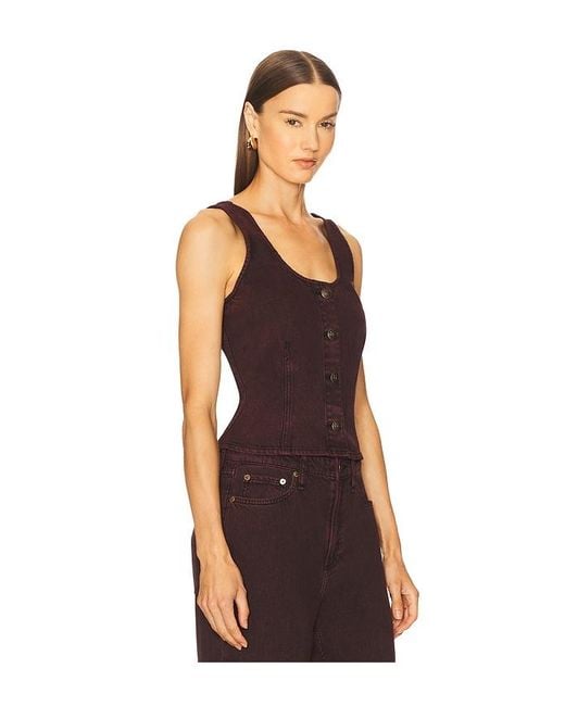 Rag & Bone Black Oberteil Poppy