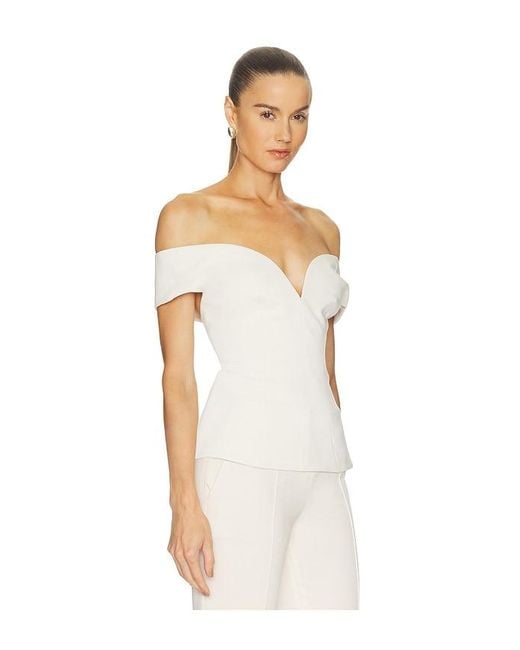 Camila Coelho White Nila Top