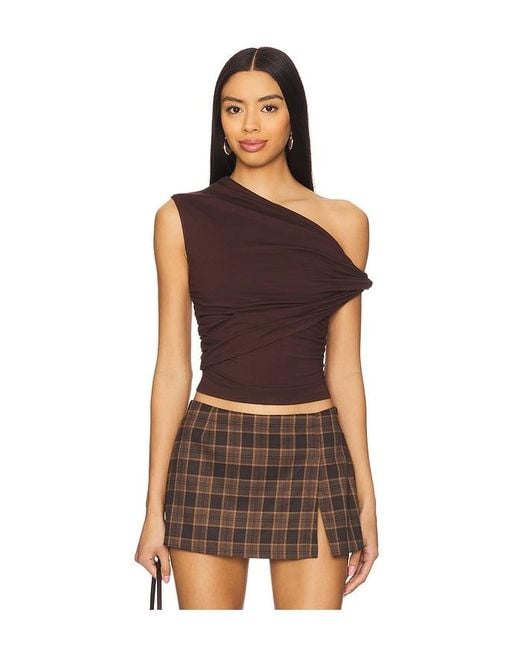 superdown Brown Alessia Top