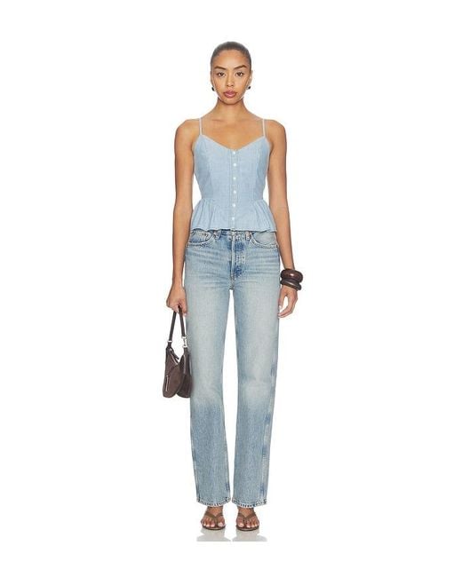 Levi's Blue Bluse Monet