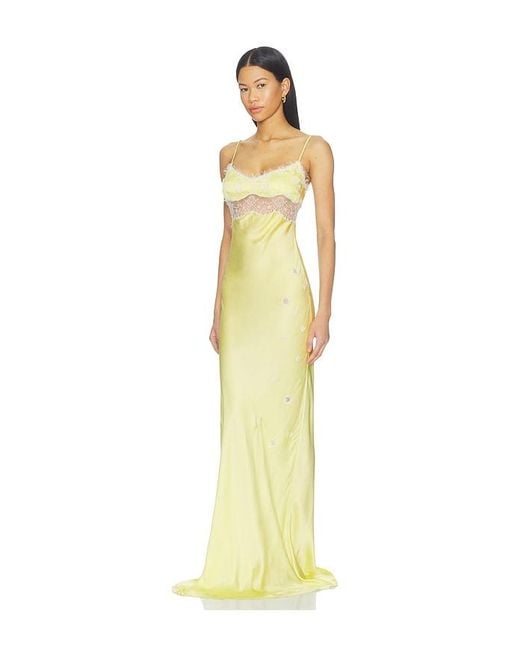 Asta Resort Metallic Arlette Hand Beaded Dress