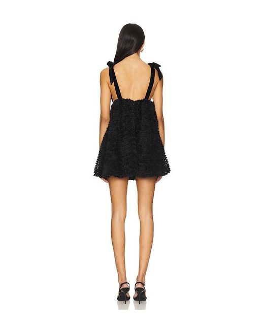 MAJORELLE Black Astrid Mini Dress