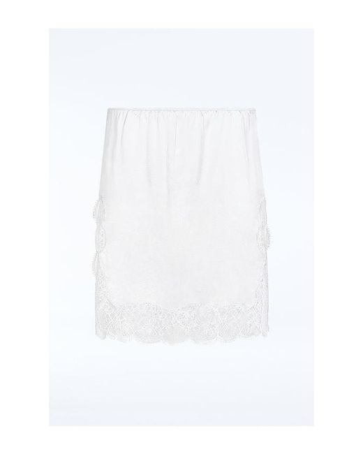 REVOLVE LOS ANGELES White Alain Mini Skirt