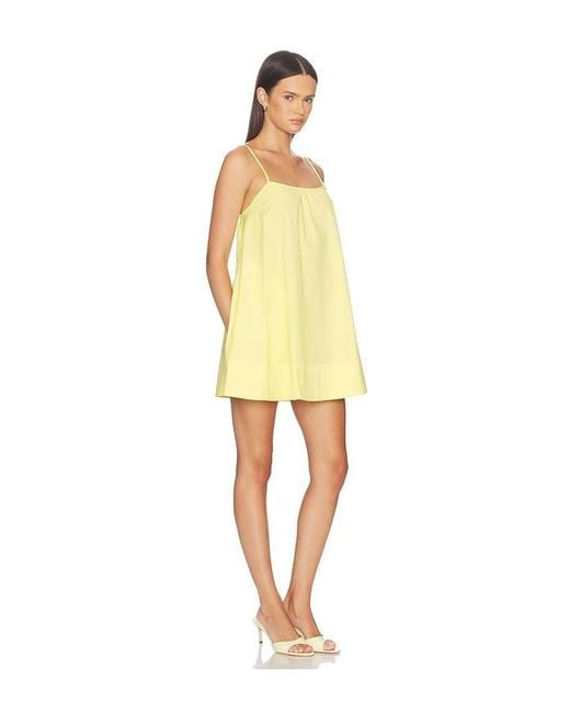 Solid & Striped Yellow The Lindsay Dress