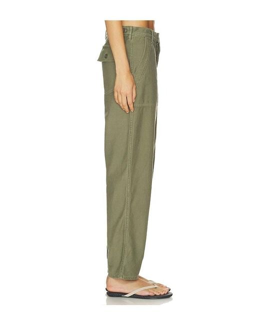 Nili Lotan Green Earl Pant