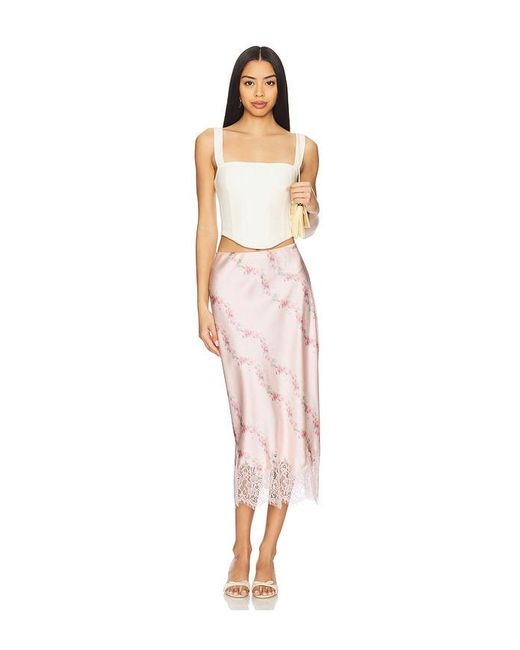 MAJORELLE White Esme Top