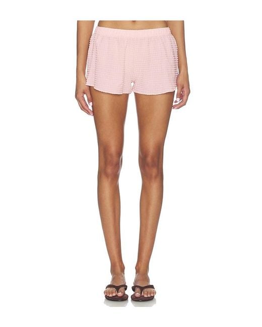 Hunza G Pink Resort Shorts
