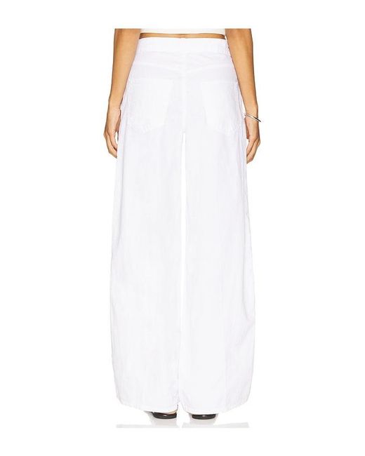 Amo Denim White Sheryl Trouser