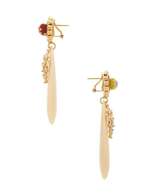Anton Heunis Multicolor Drop Earrings