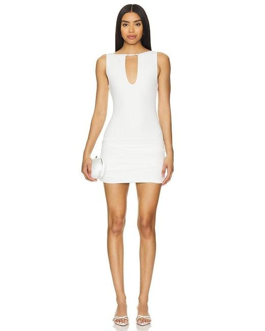 Lovers + Friends White Carolyn Mini Dress