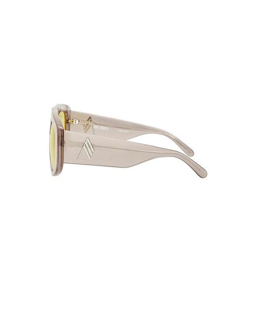 The Attico Metallic Milano Sunglasses