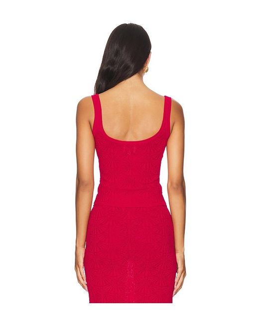 SNDY'S Red X Revolve Josefina Top