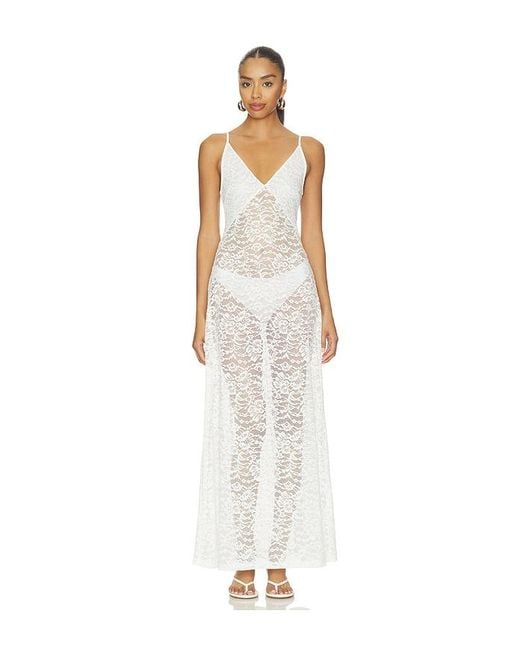 Away That Day White X Gigi & Forte Dei Marmi Lace Dress