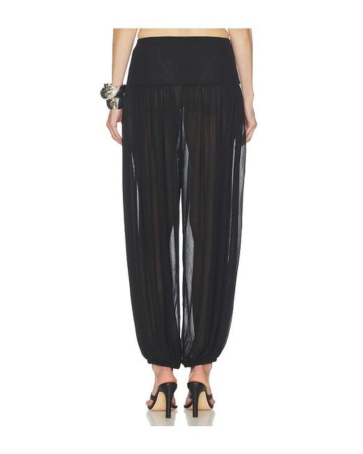 Camila Coelho Black Emmaline Pant