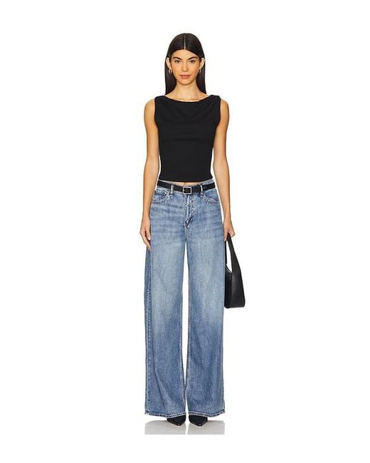 Rag & Bone Blue Weiter Schnitt Featherweight Sofie