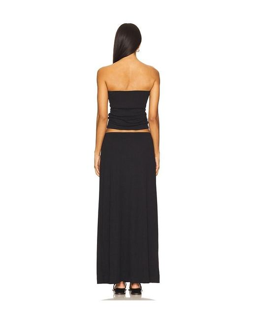 Free People Black X Free-Est Good Feels Tube Set
