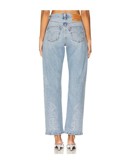 Levi's Blue 501 Curve Jeans
