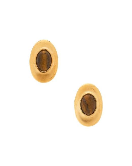 Casa Clara Metallic Caper Earrings
