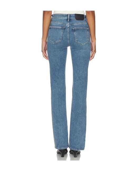 AllSaints Blue Haldan Slim Bootcut