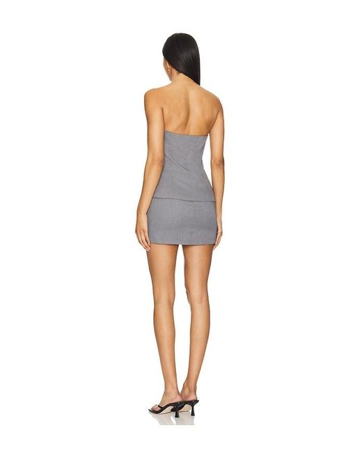 ALL THE WAYS Gray Marni Skirt Set